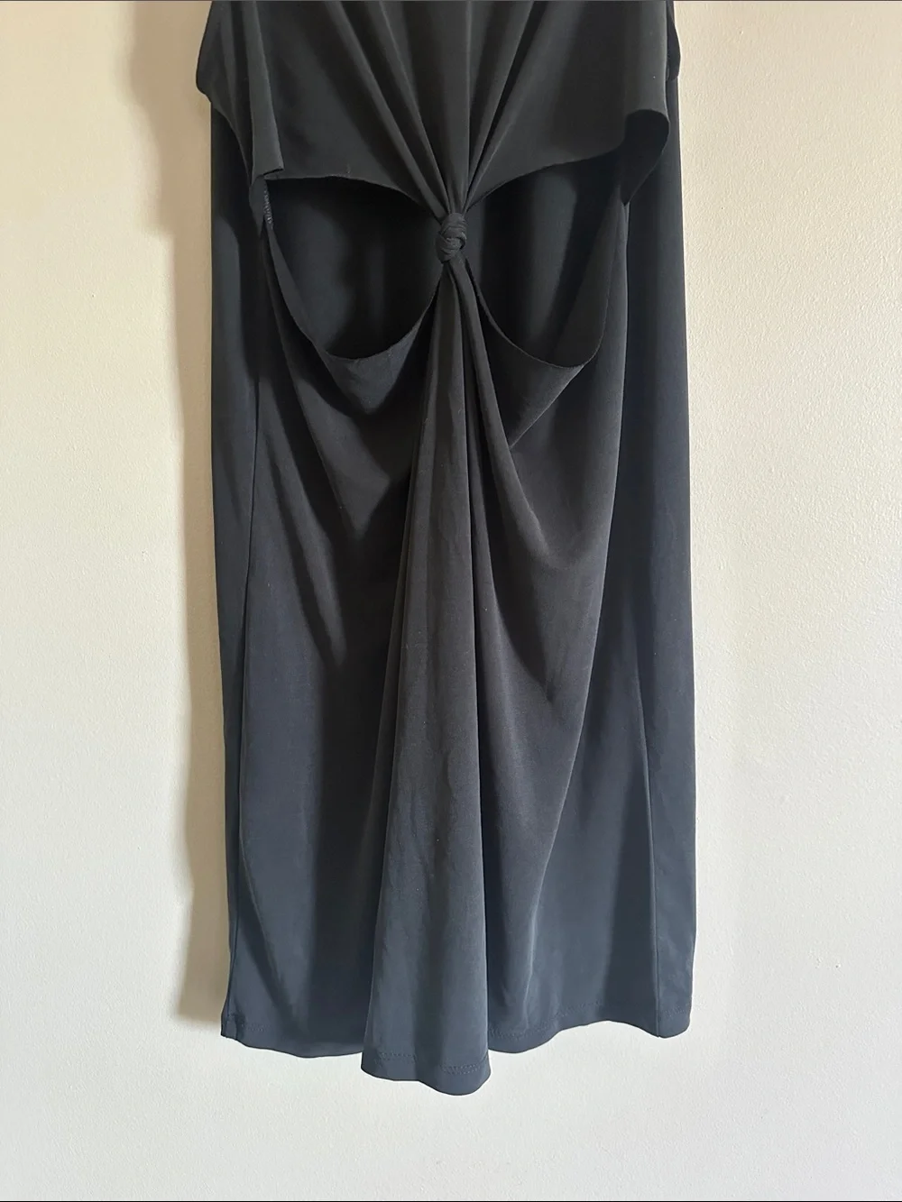 Double Zero Black Sleeveless Mini Dress